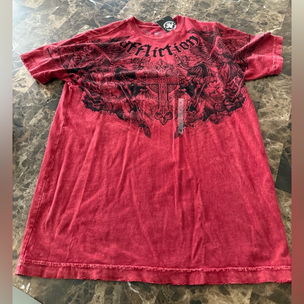 Affliction Mortal Veil Graphic Tee